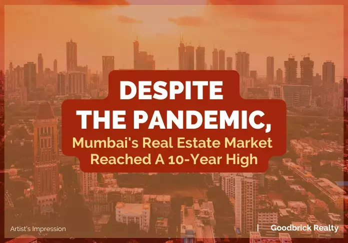 Despite The Pandemic, Mumbai's Real Estate Market Reached A 10-year High