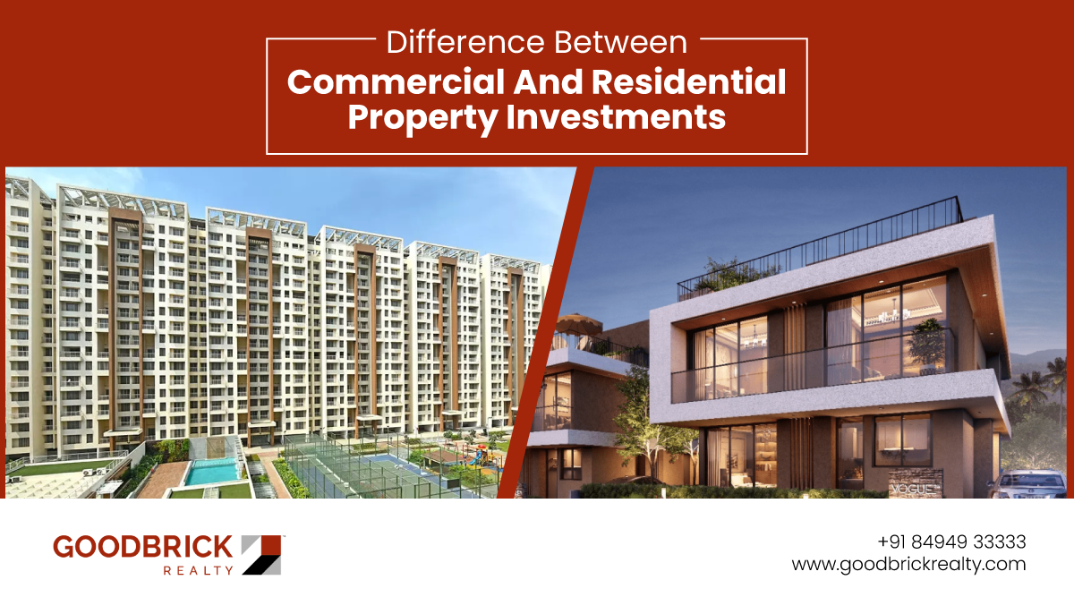 Difference Between Commercial and Residential Property